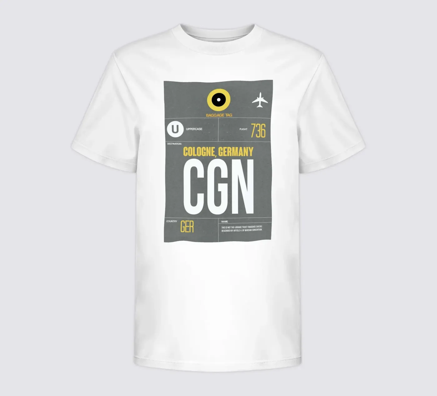 CGN - Cologne t-shirt bambini da Naxart
