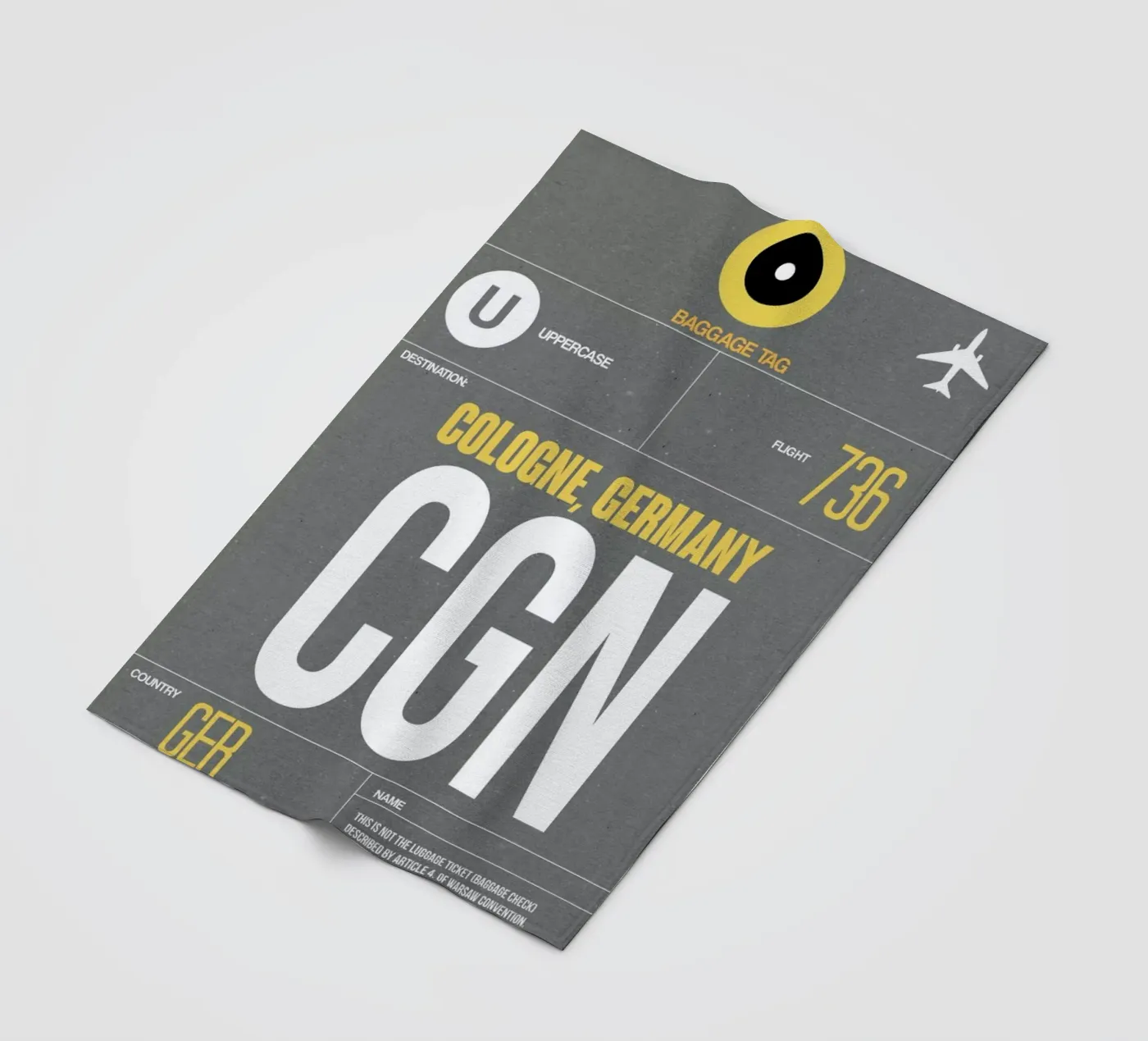 CGN - Cologne Fleecedecke von Naxart