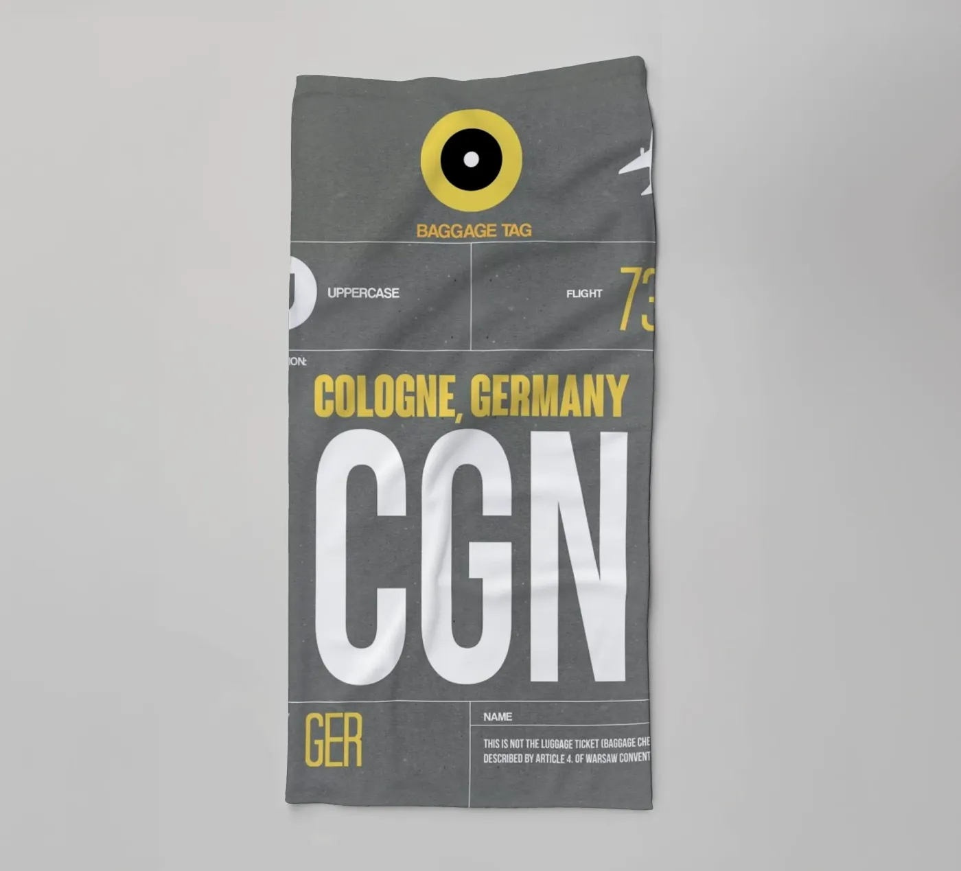 CGN - Cologne asciugamano da bagno da Naxart