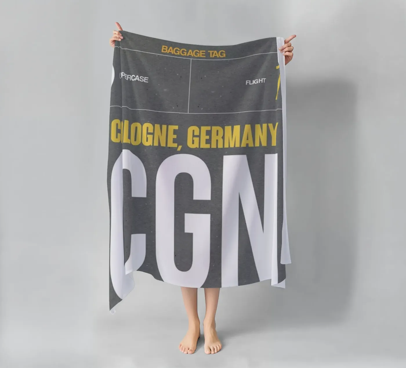 CGN - Cologne strandhanddoek van Naxart
