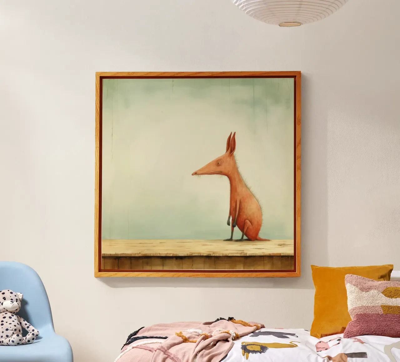Mínimo Aardvark 4 metacrilato de Minimal Animal Art