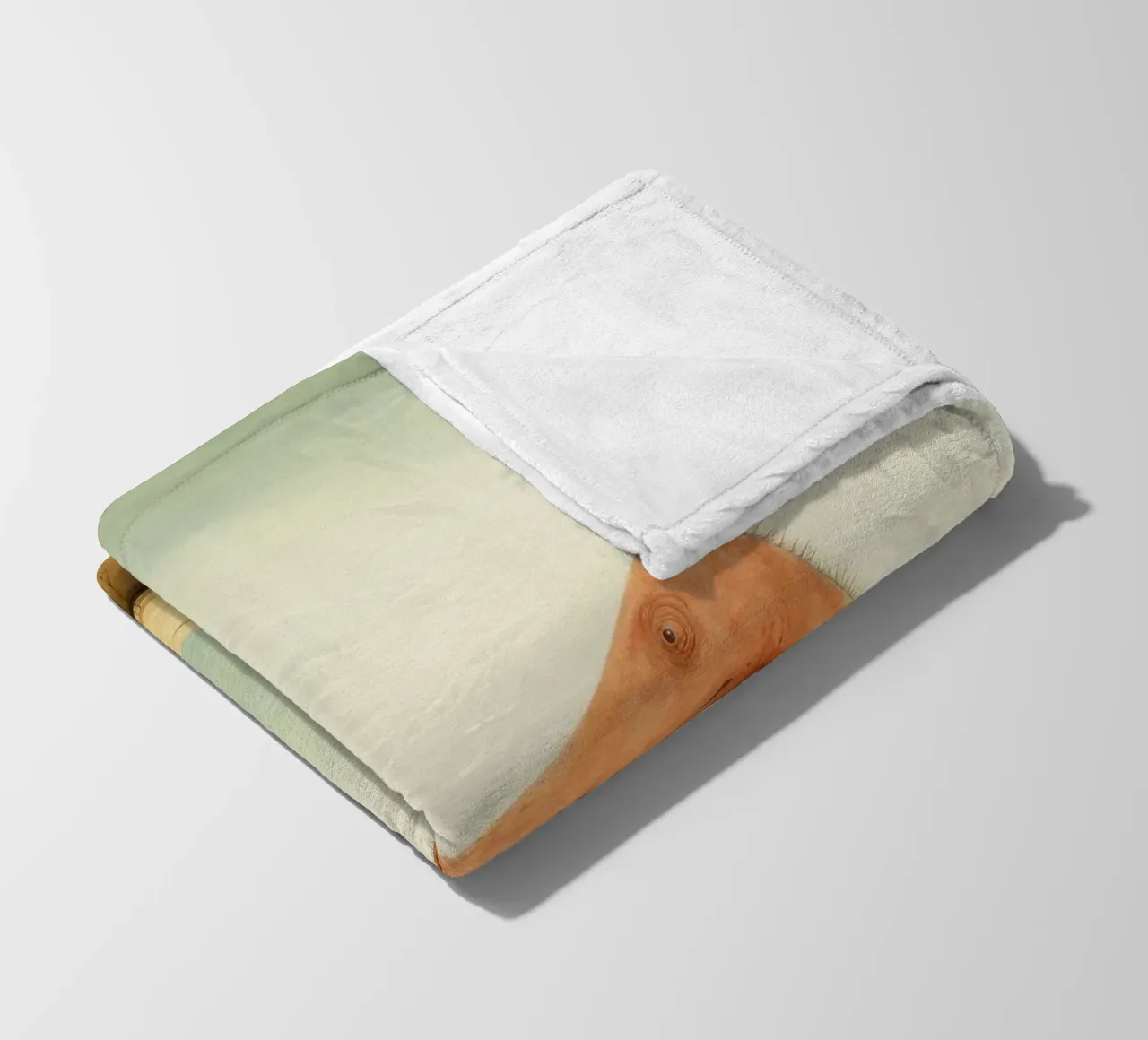 Minimal Aardvark 4 Fleecedecke von Minimal Animal Art