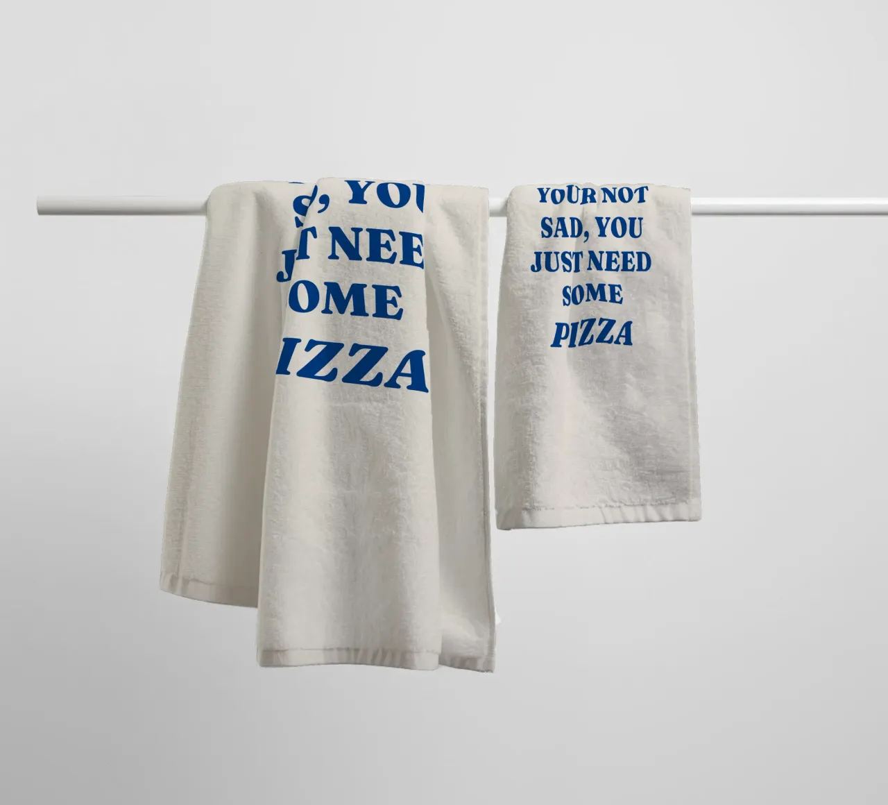 Some Pizza asciugamano da bagno da lucky club
