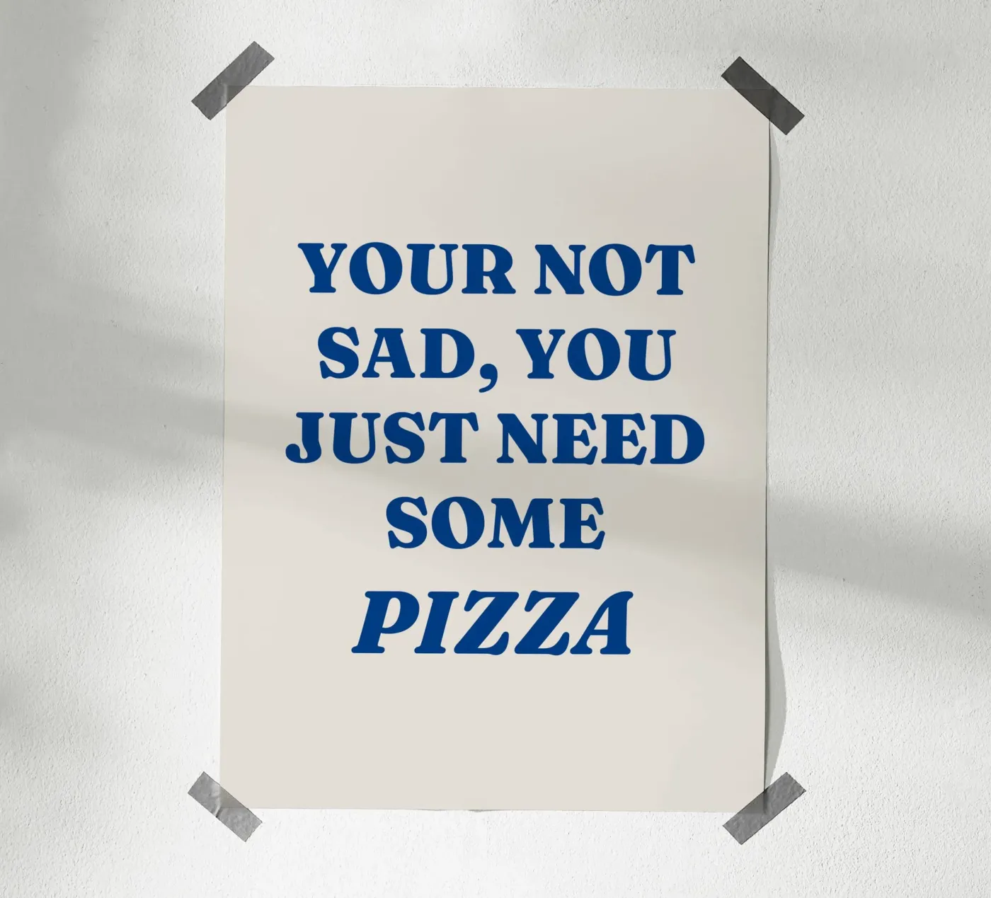 Some Pizza poster da lucky club