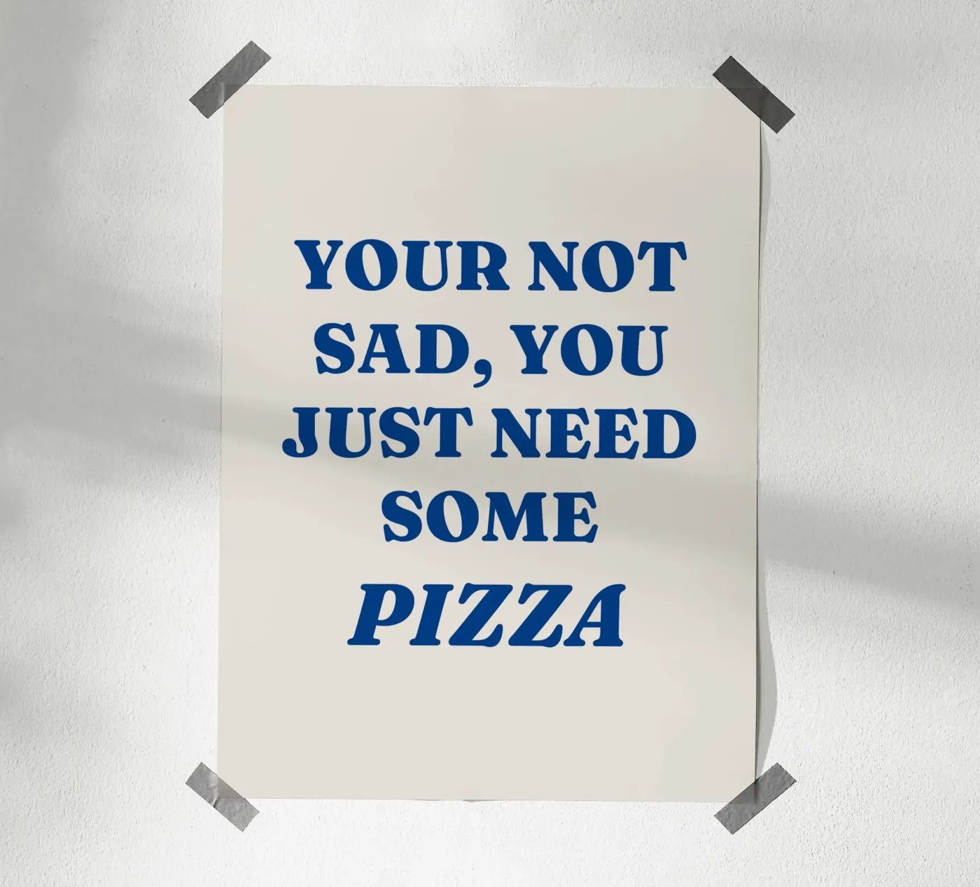 Some Pizza poster da lucky club