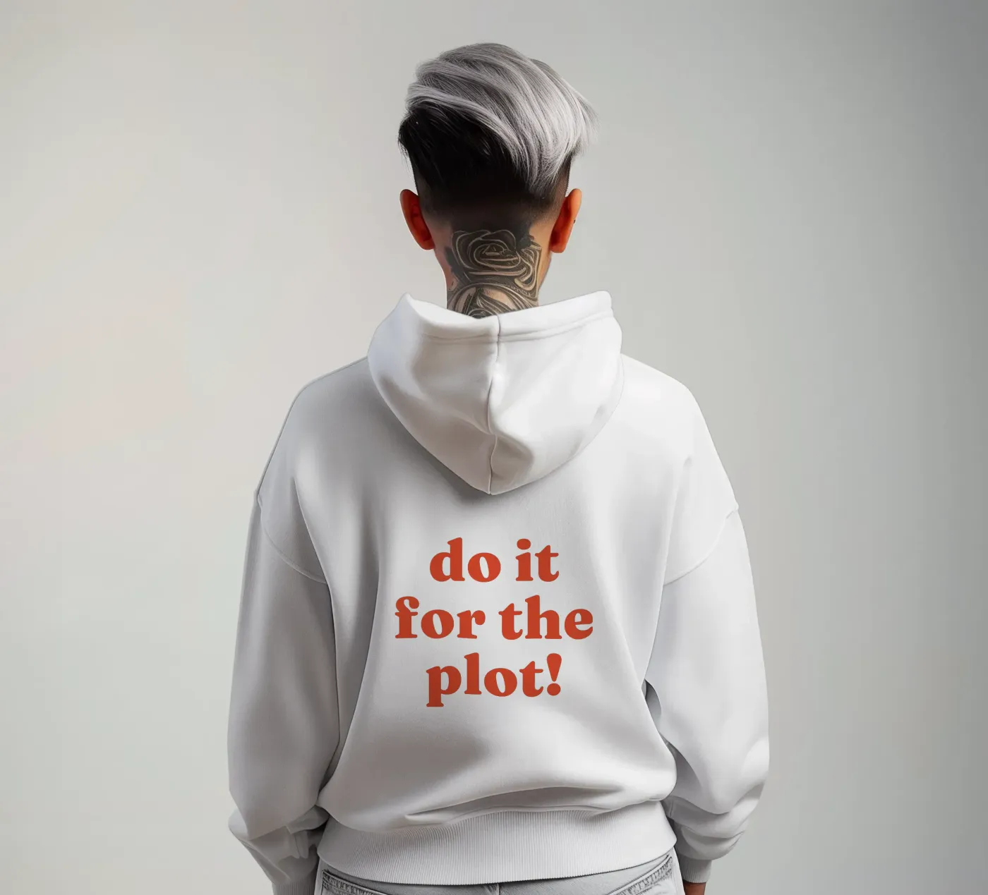 Do it for the plot hoodie by lucky club