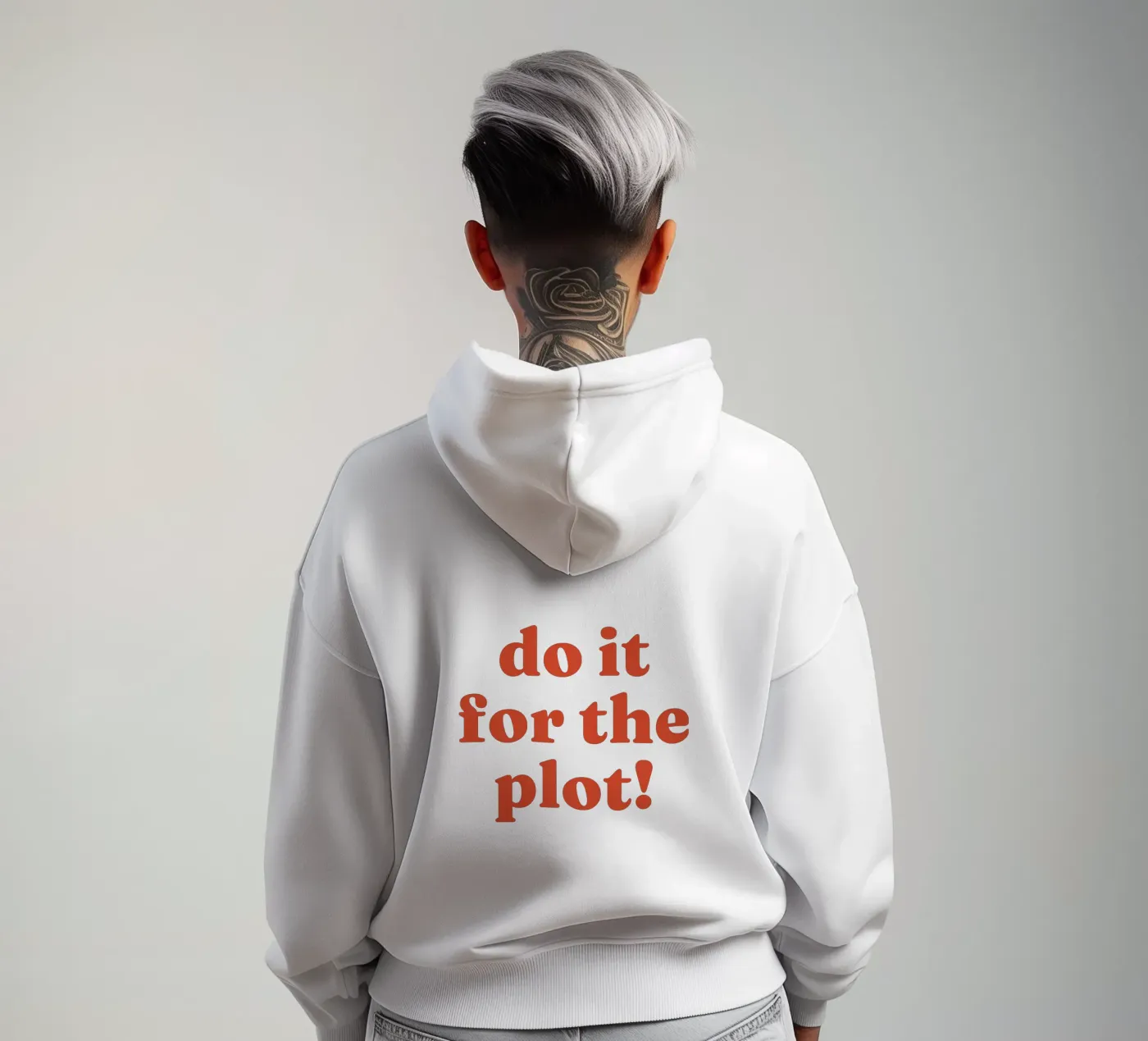 Do it for the plot hoodie by lucky club