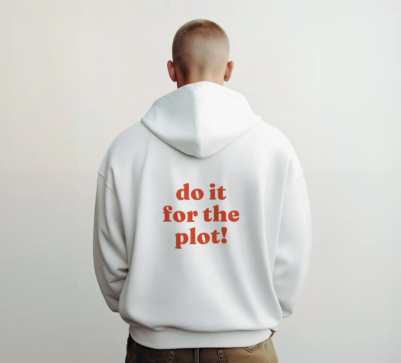 Do it for the plot hoodie by lucky club