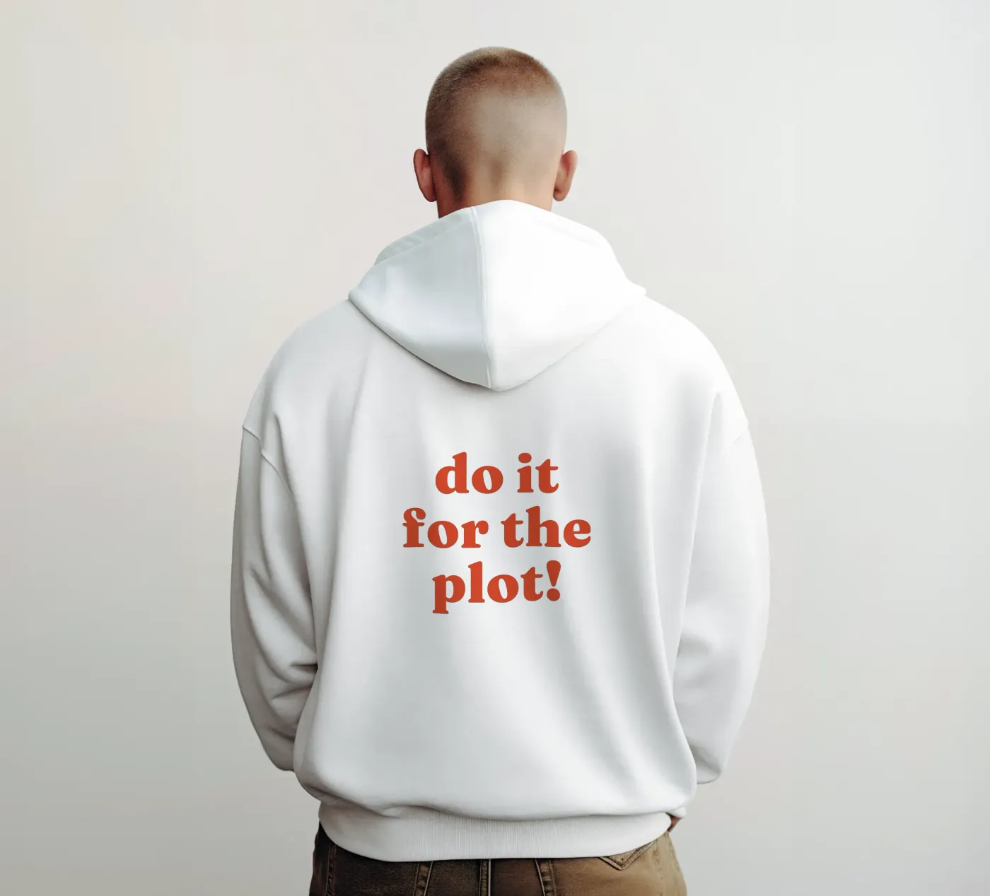 Do it for the plot hoodie by lucky club