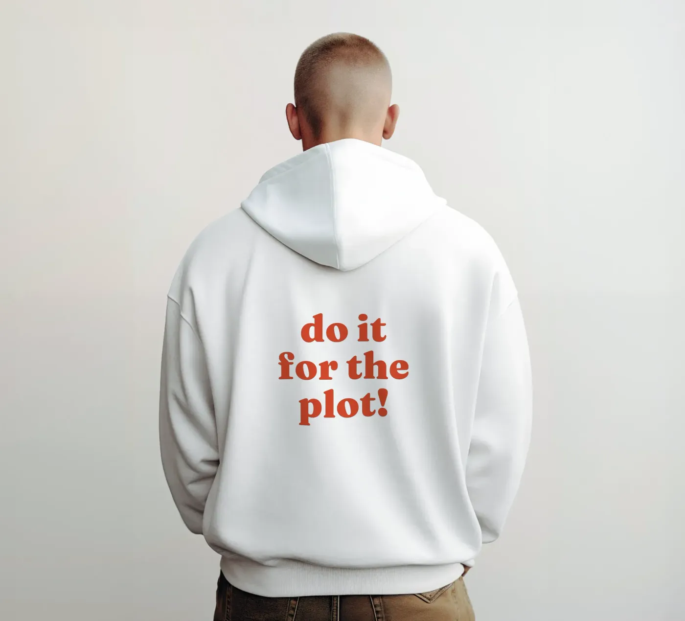 Do it for the plot hoodie by lucky club