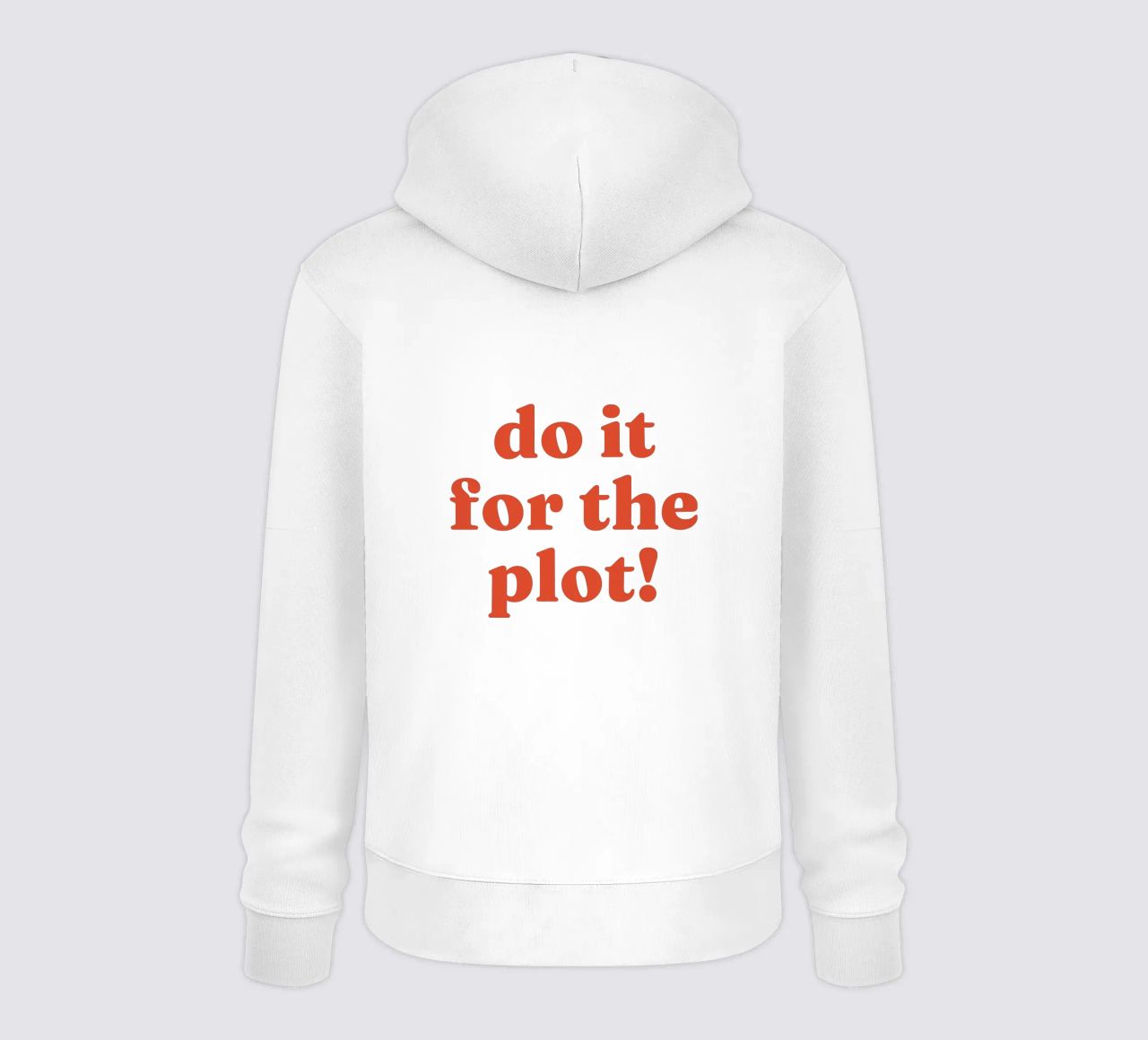 Do it for the plot felpa con cappuccio da lucky club