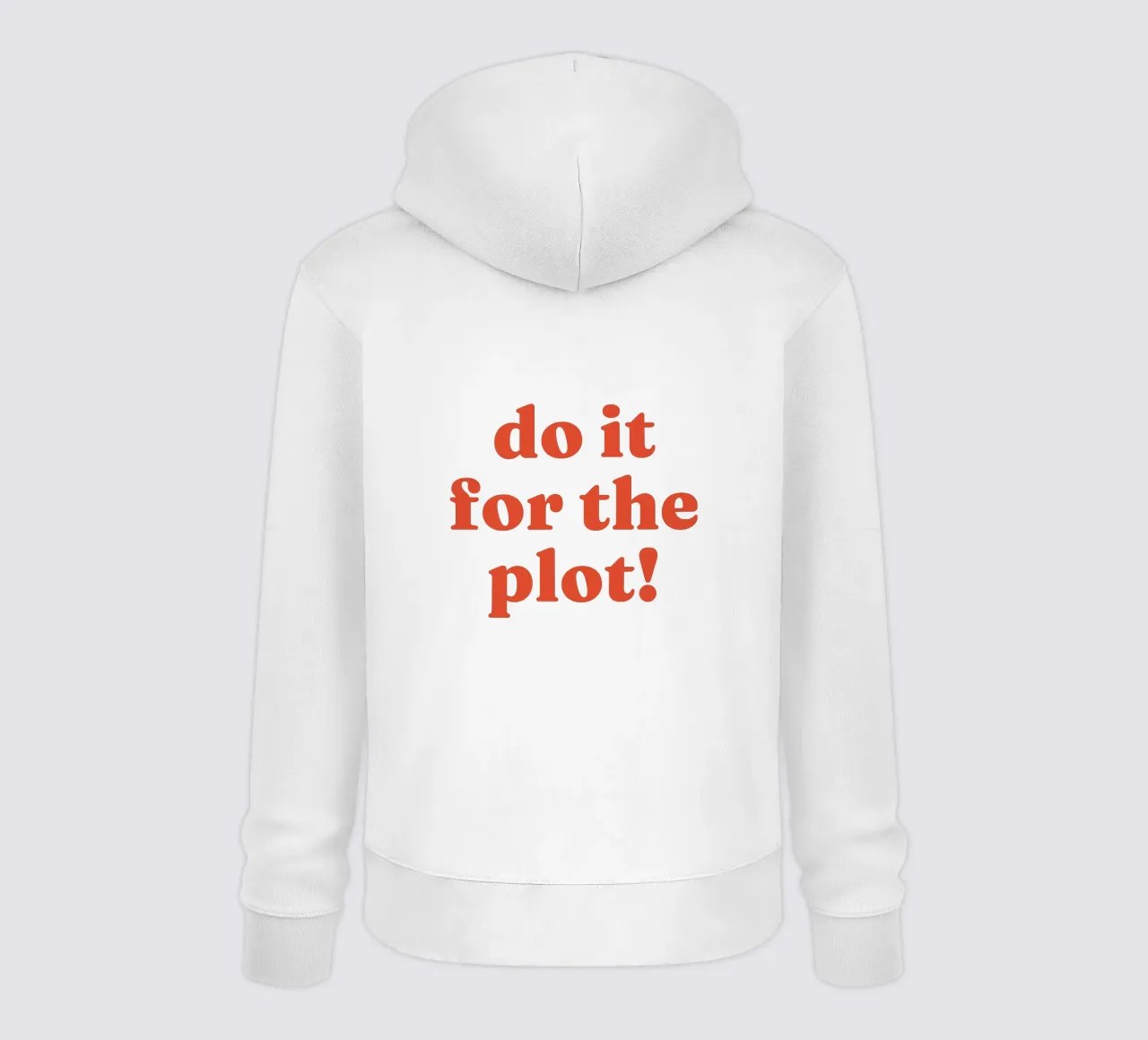 Do it for the plot felpa con cappuccio da lucky club
