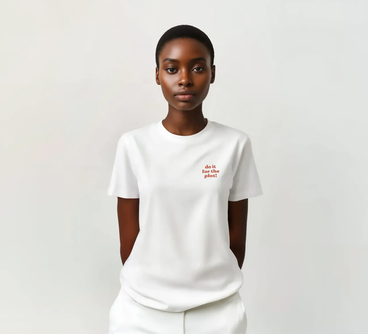 Do it for the plot t-shirt van lucky club