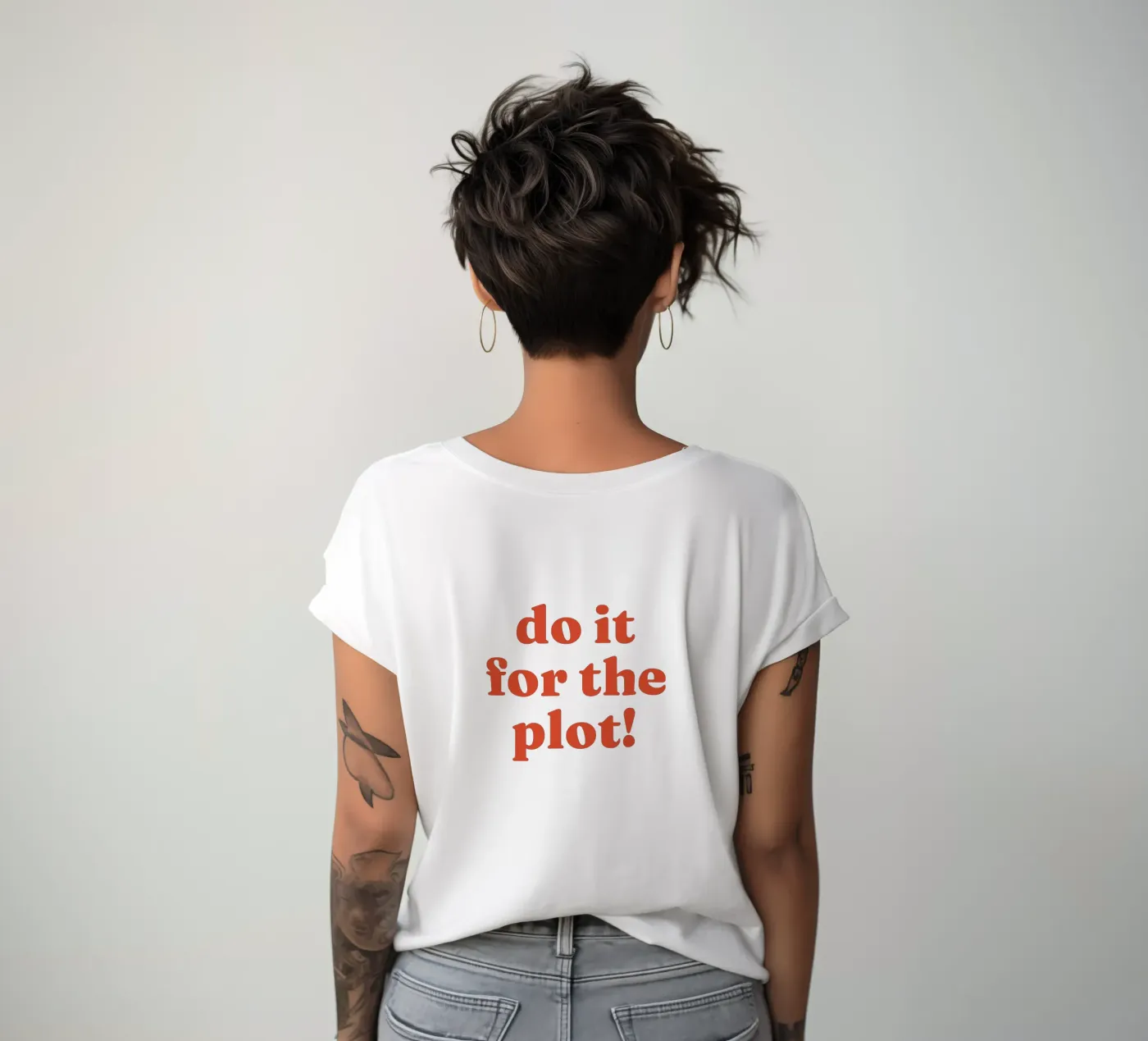 Do it for the plot t-shirt da donna da lucky club