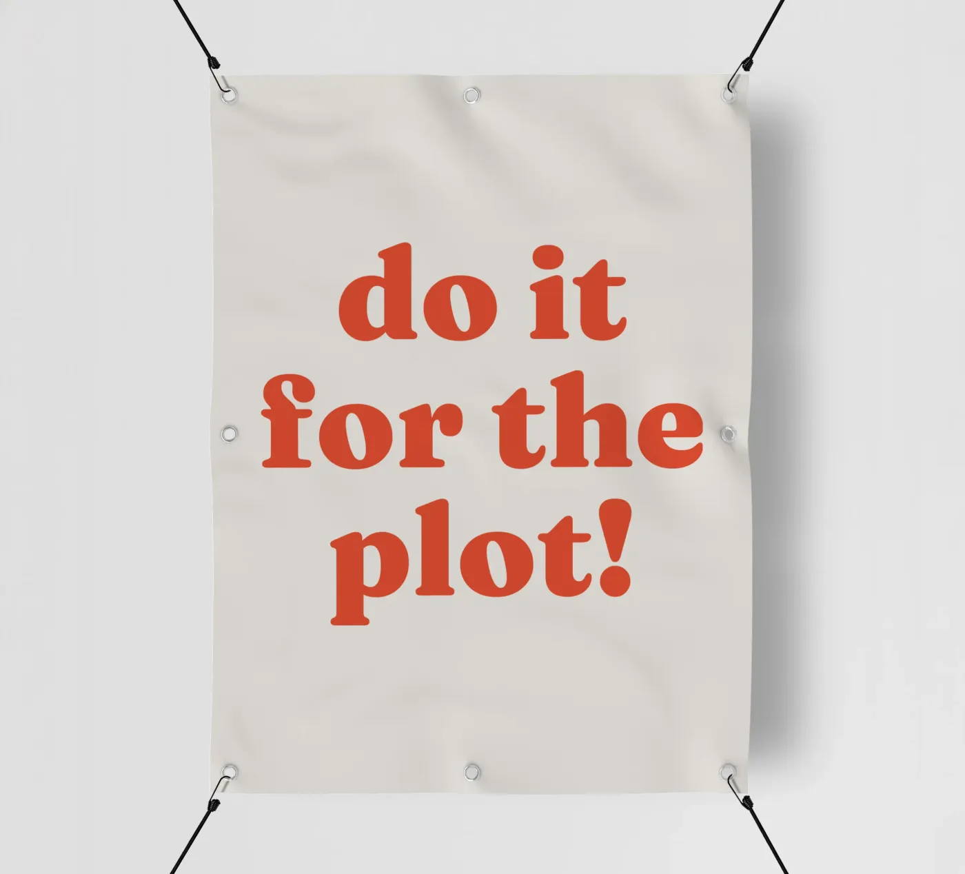 Do it for the plot PVC Plane von lucky club