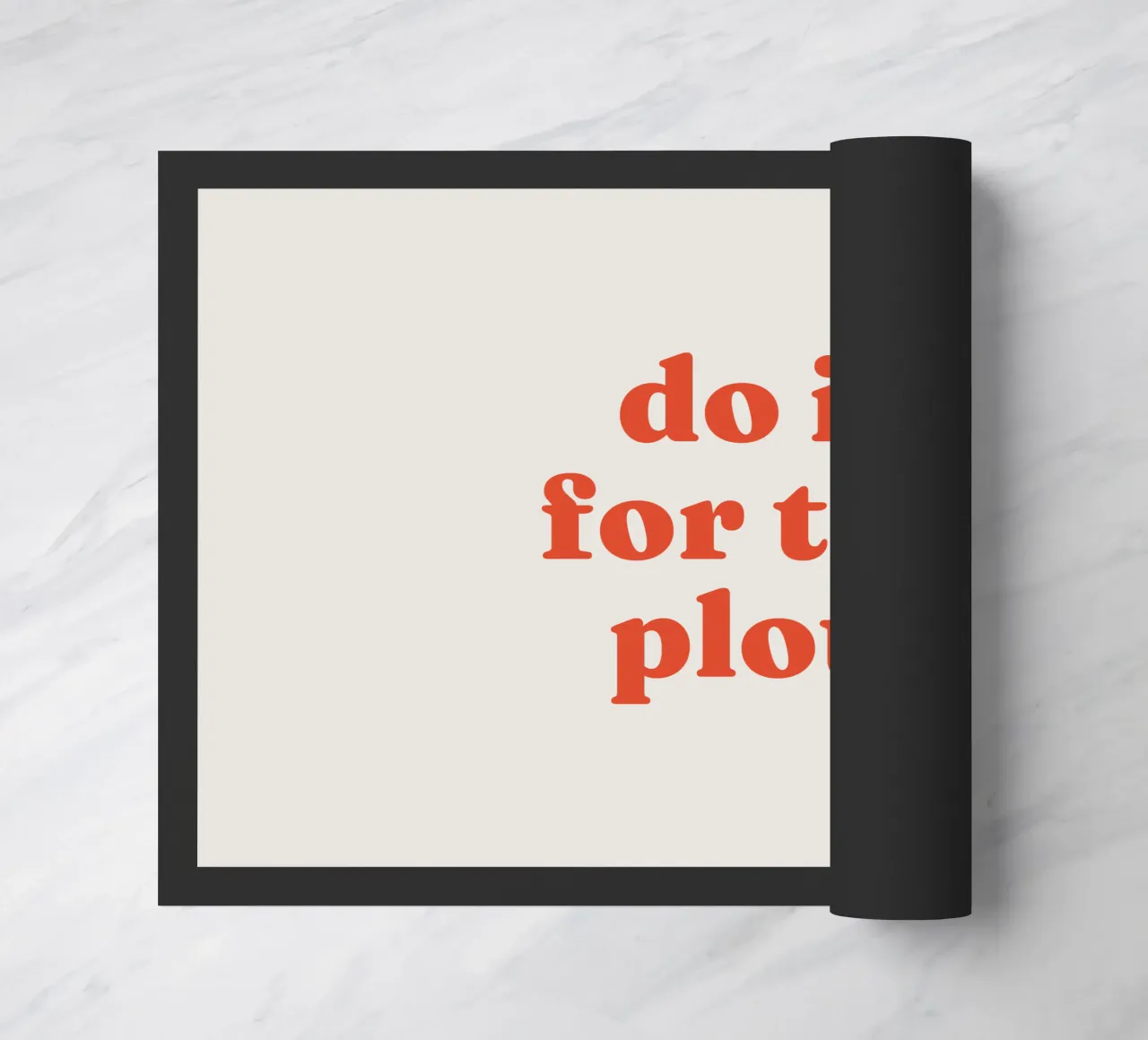 Do it for the plot paillasson de lucky club