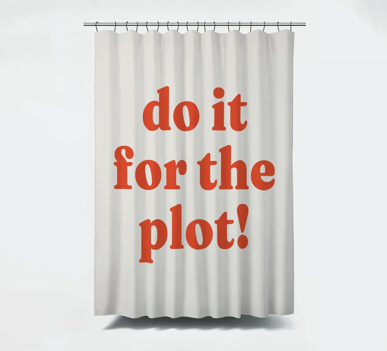 Do it for the plot douchegordijn van lucky club
