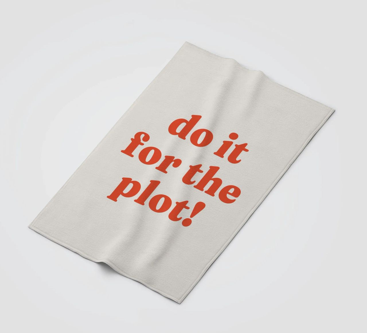 Do it for the plot coperta in pile da lucky club