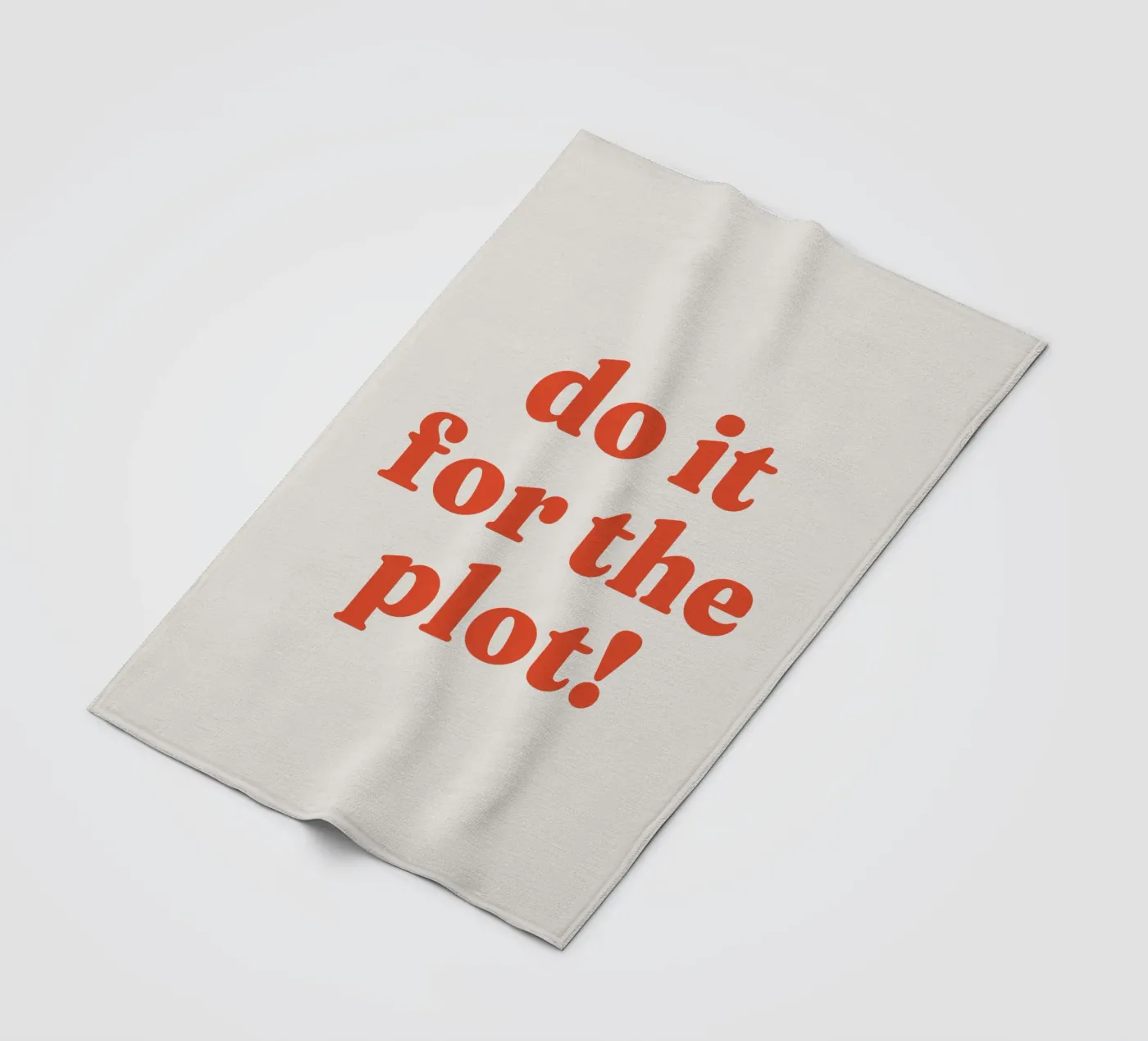 Do it for the plot Fleecedecke von lucky club