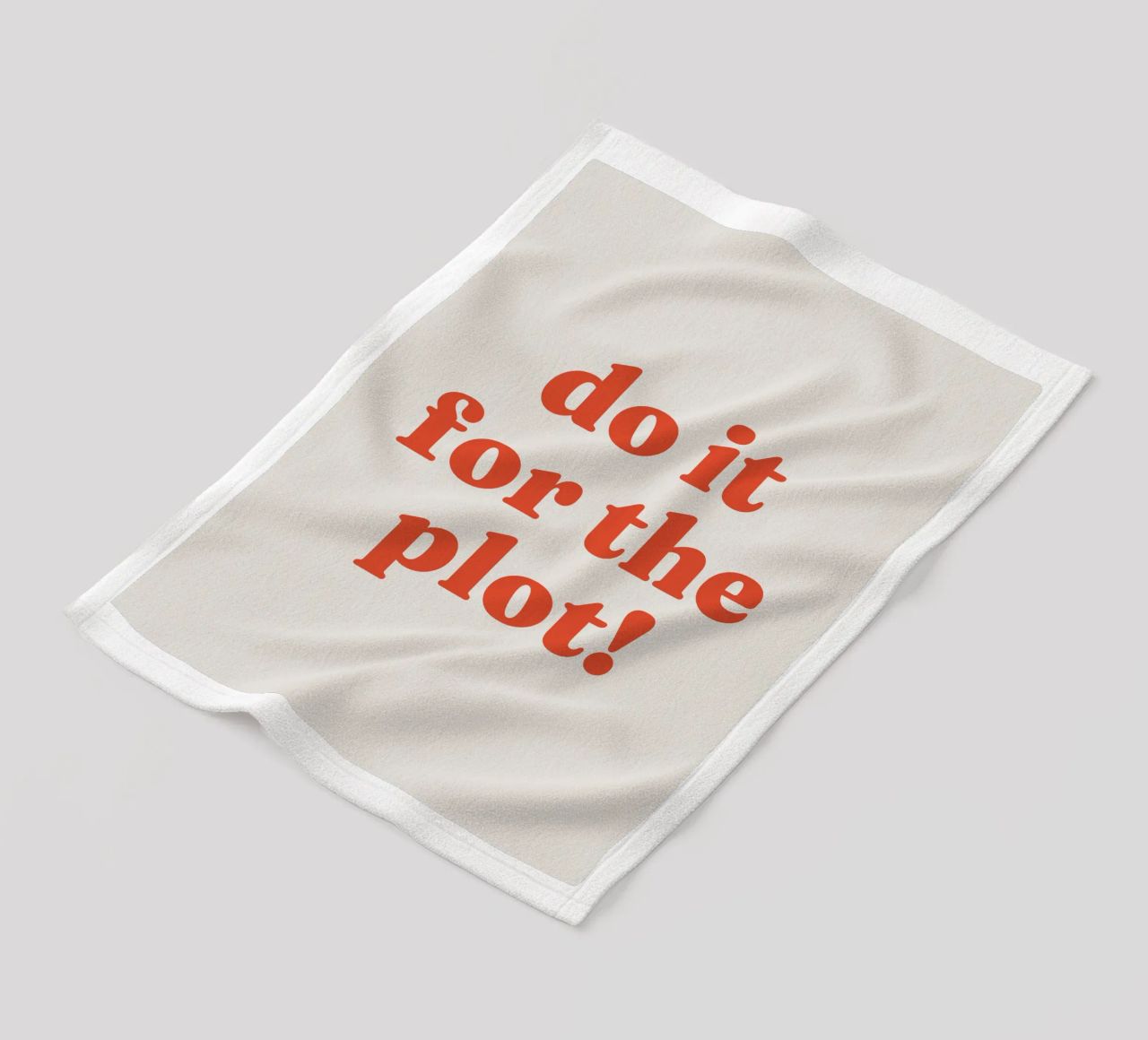 Do it for the plot coperta in pile da lucky club