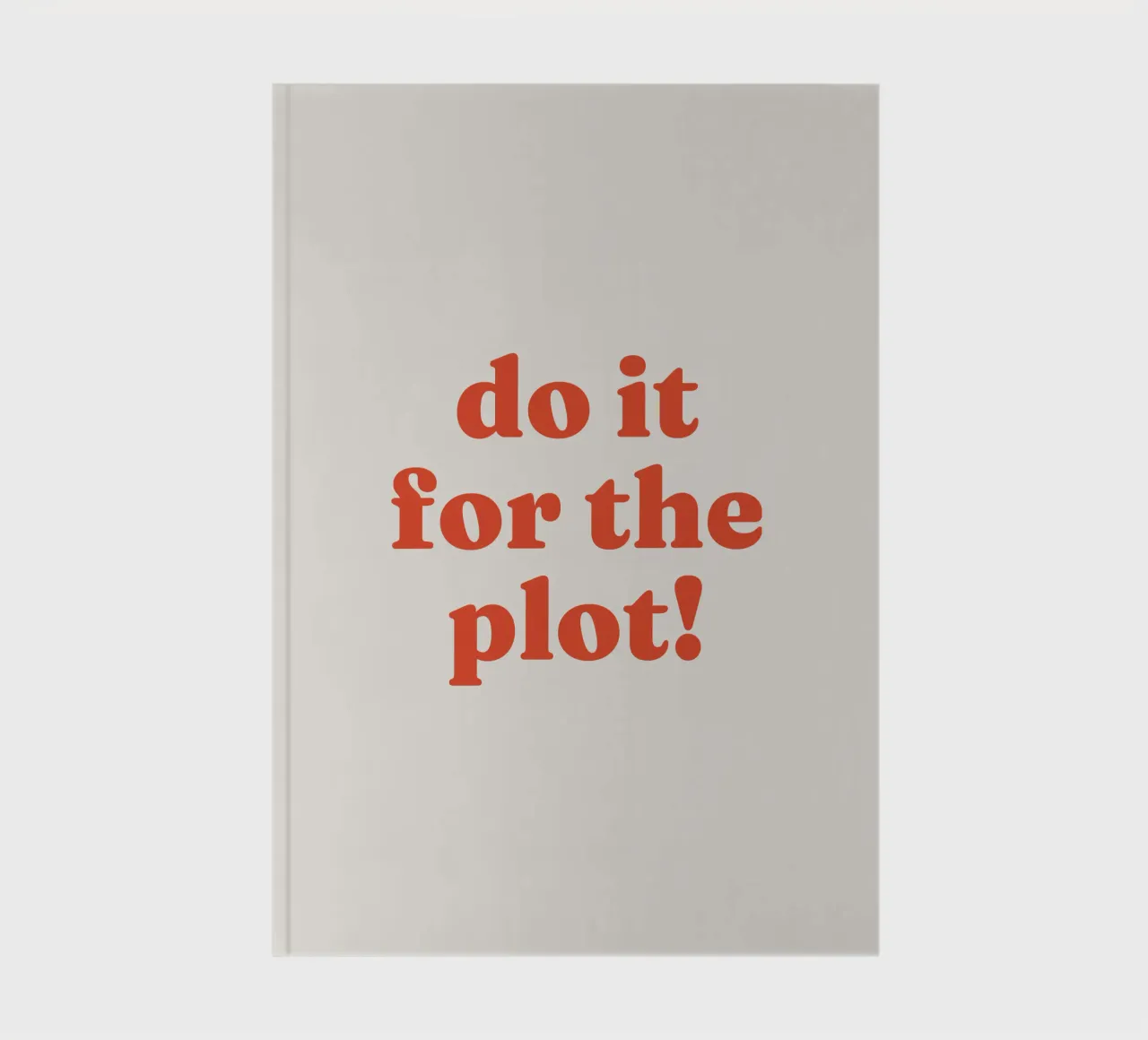 Do it for the plot carnet de notes de lucky club