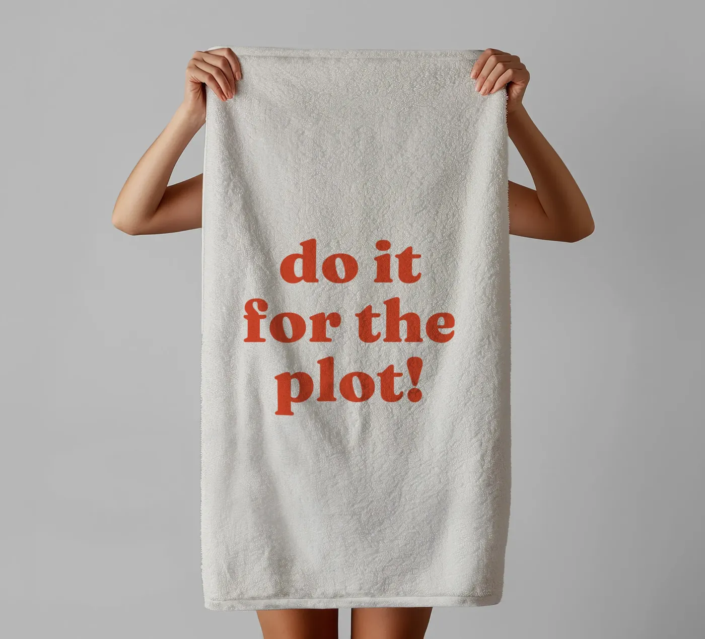 Do it for the plot Handtuch von lucky club