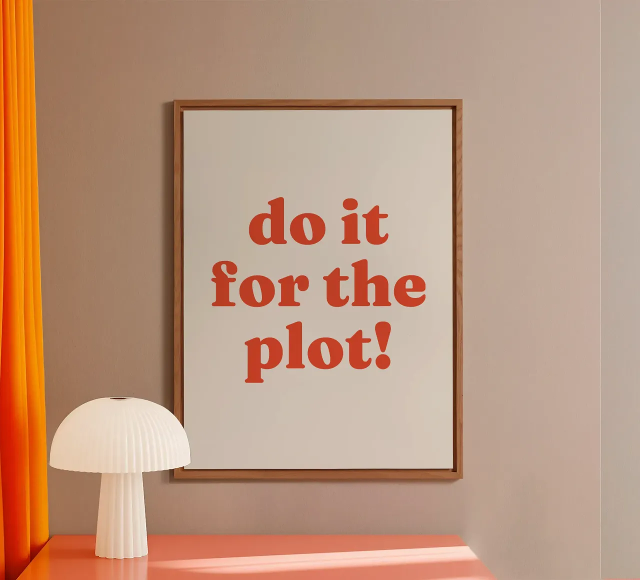 Do it for the plot alluminio dibond da lucky club