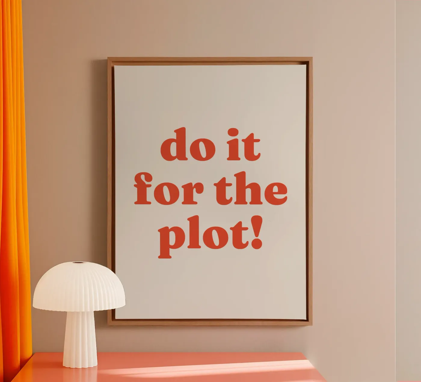 Do it for the plot toile de lucky club