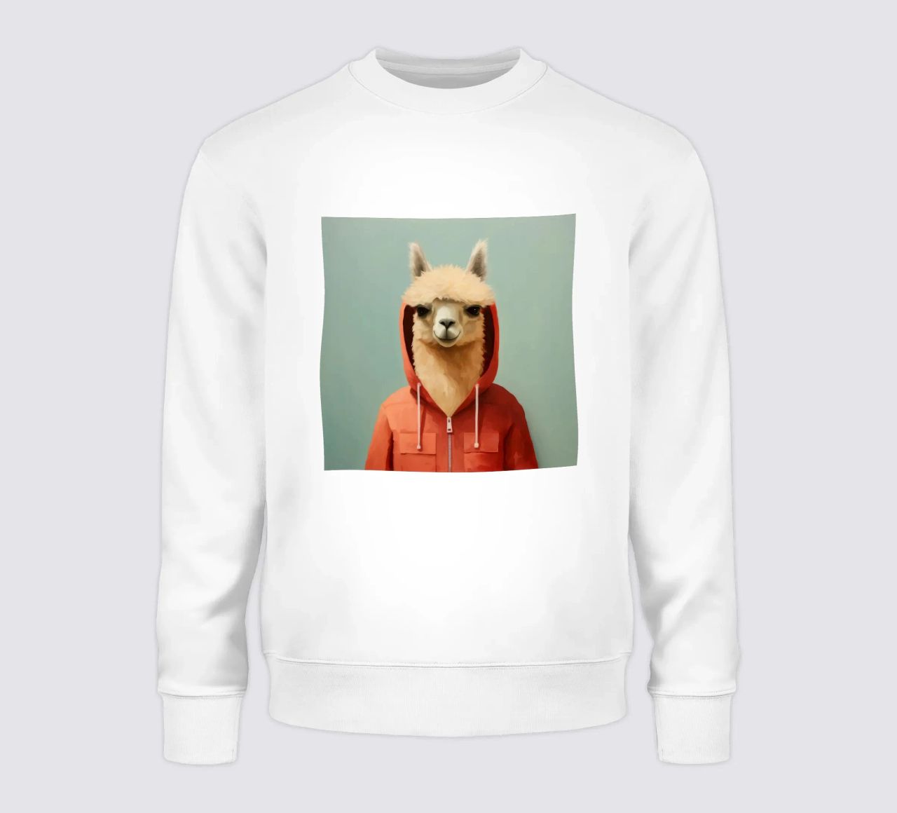Alpaca minimale 2 felpa da Minimal Animal Art
