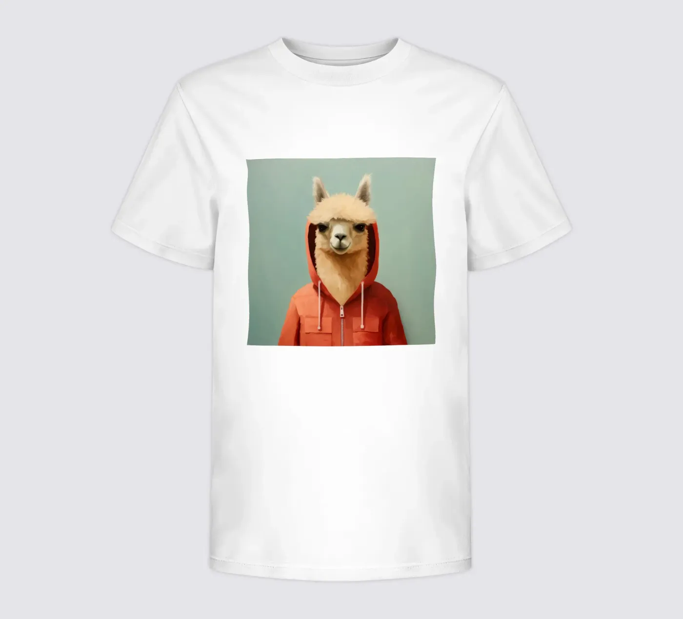 Minimal Alpaca t-shirt bambini da Minimal Animal Art