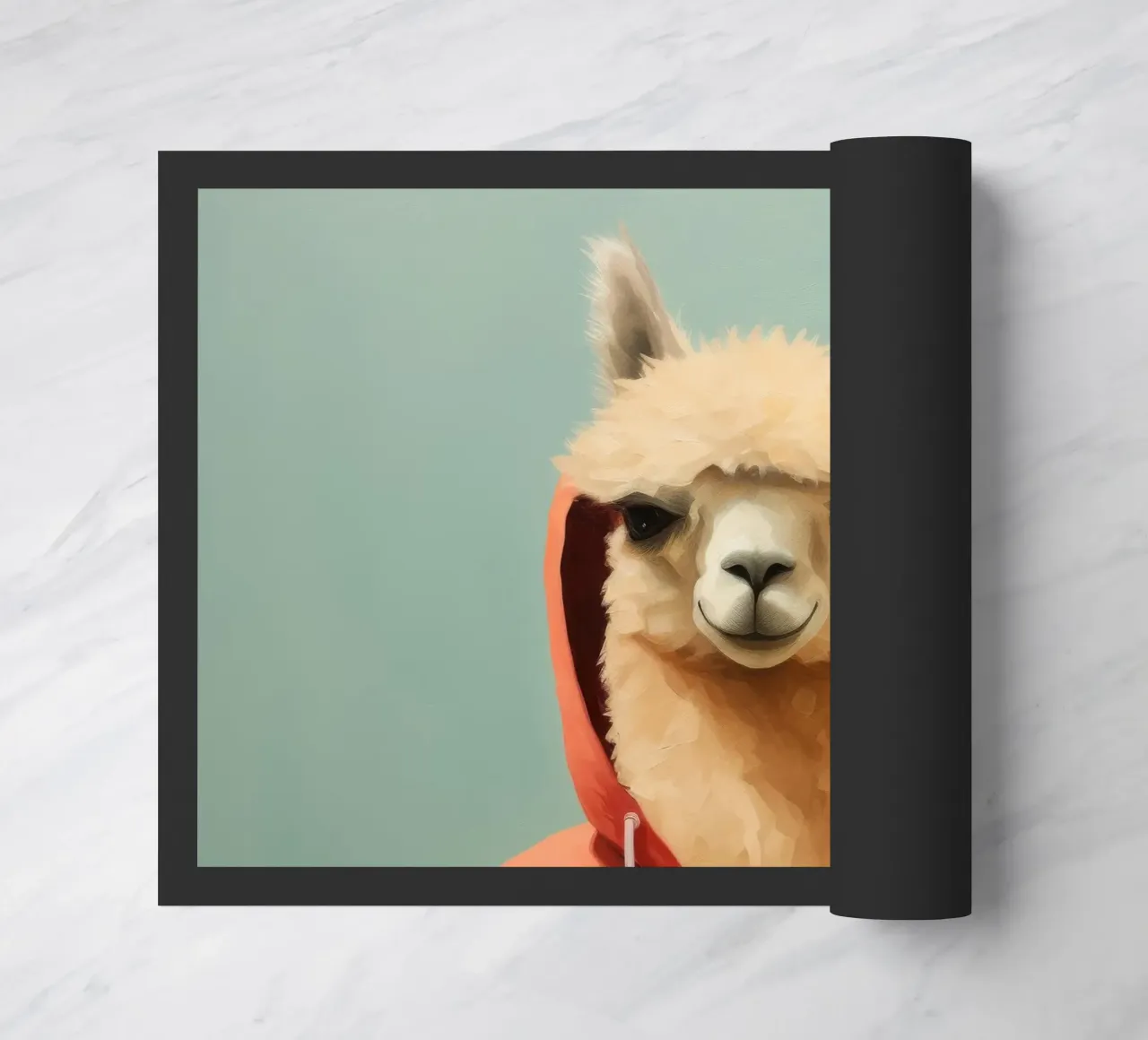 Alpaca minimo zerbino da Minimal Animal Art