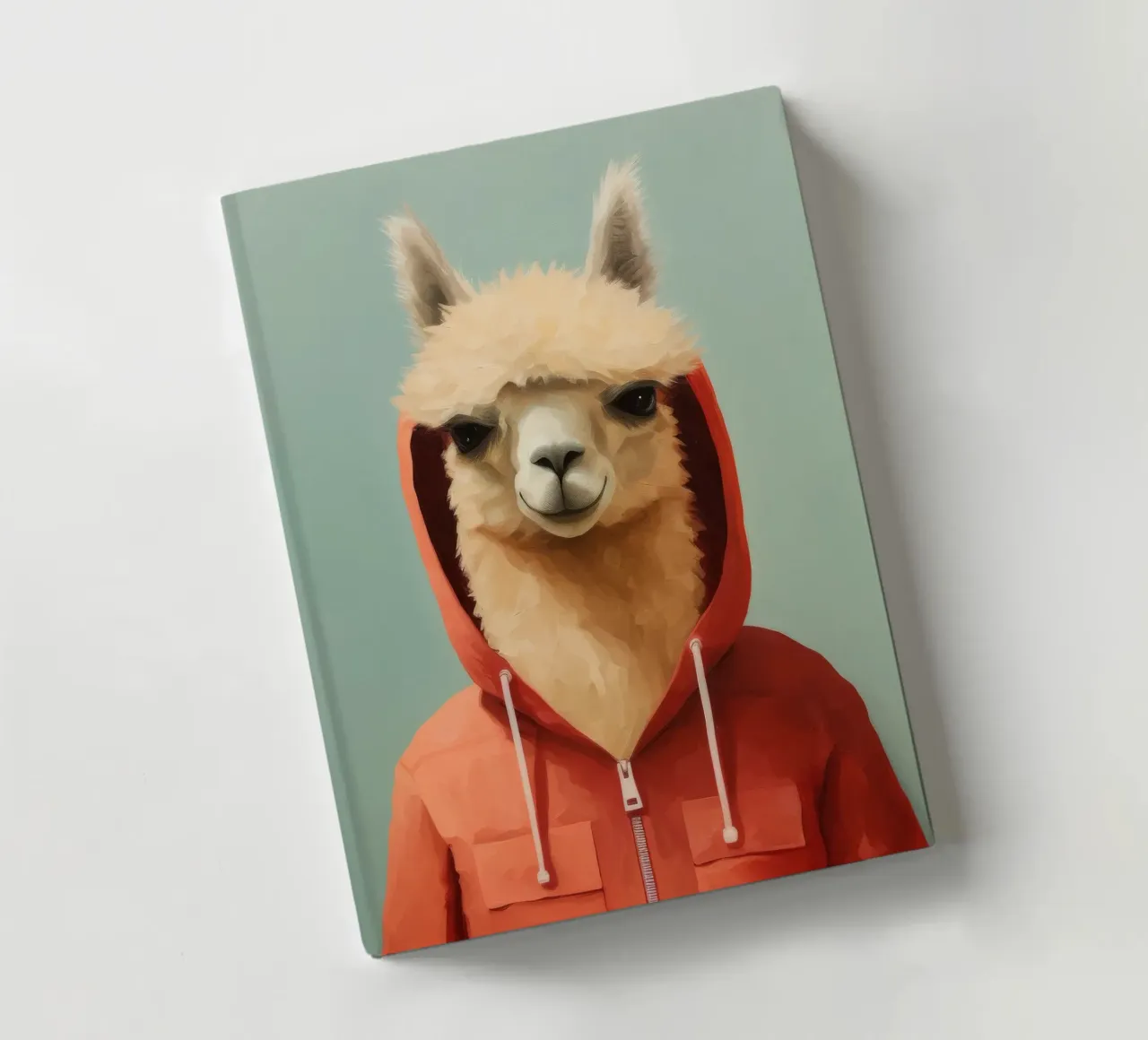 Minimal Alpaka 2 Notizbuch von Minimal Animal Art