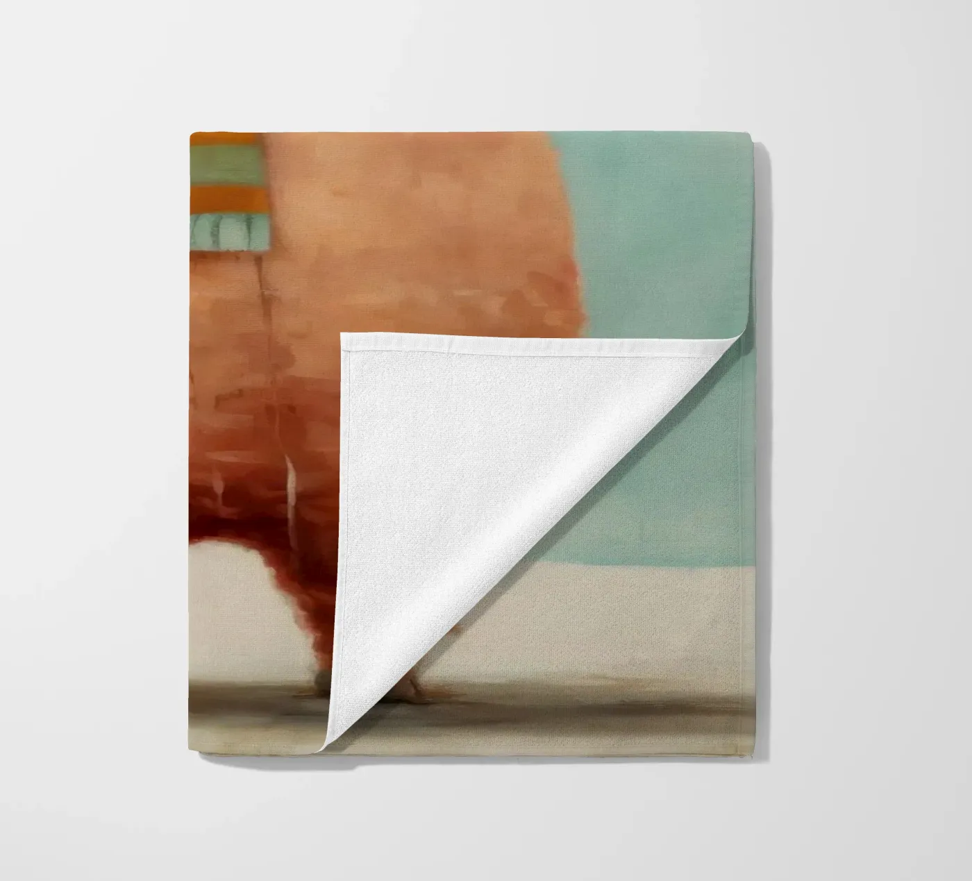 Minimal Alpaka Strandtuch von Minimal Animal Art