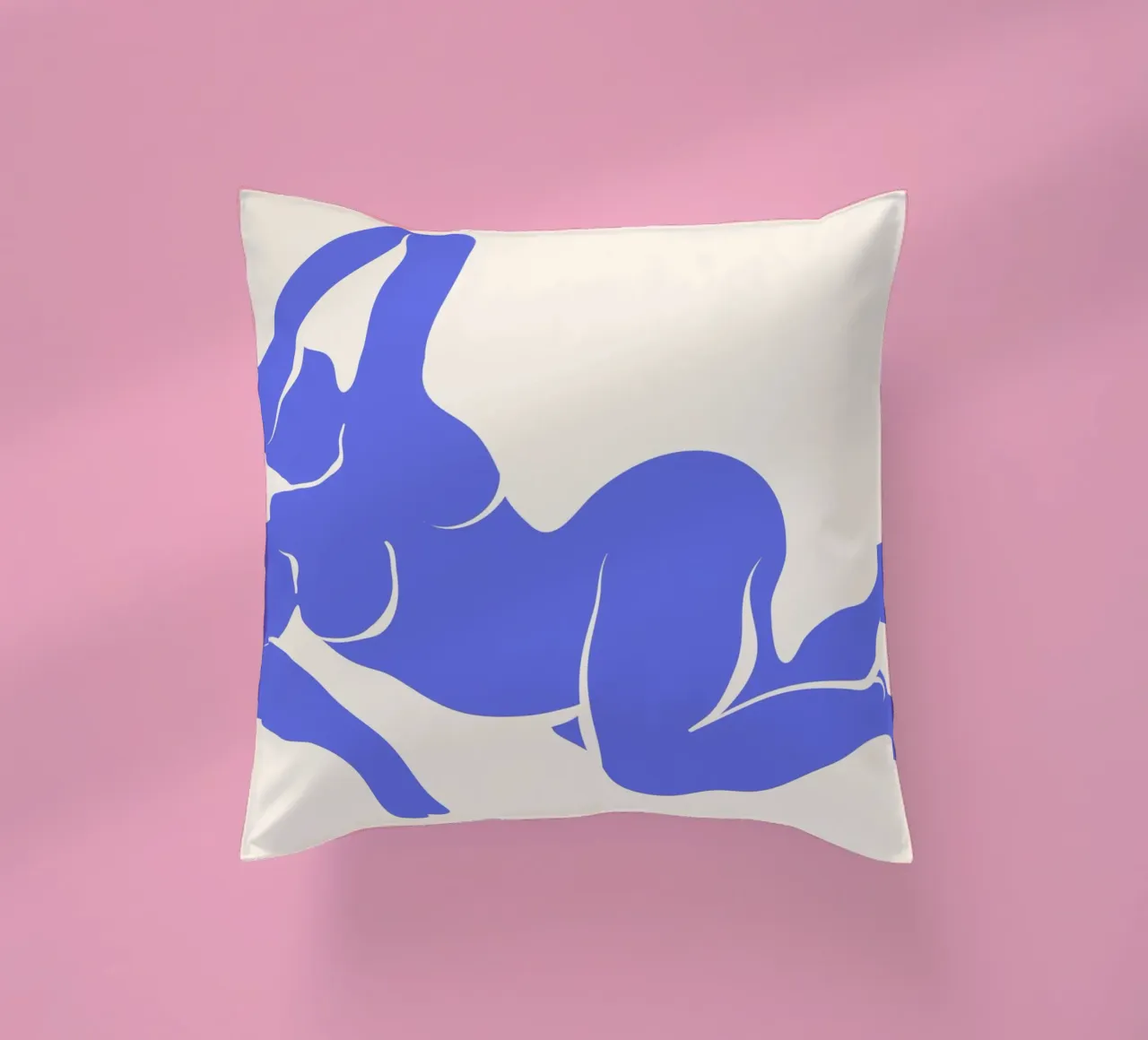 La Femme | Matisse-Inspired Abstract Art Print cuscino da PrintCessStudio