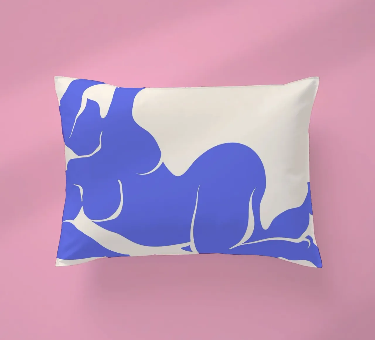 La Femme | Matisse-Inspired Abstract Art Print cuscino da PrintCessStudio