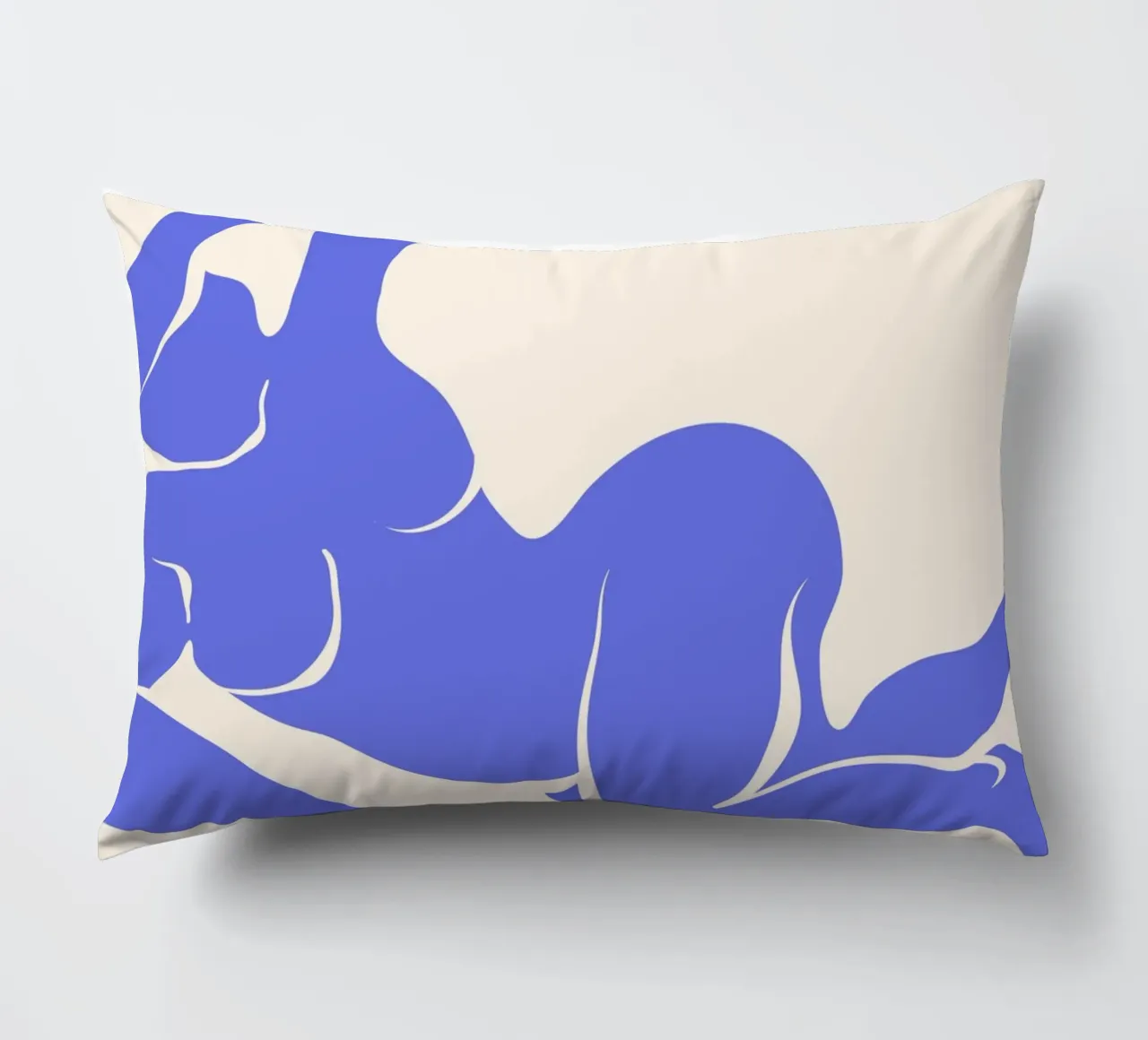 La Femme | Matisse-Inspired Abstract Art Print cuscino da PrintCessStudio