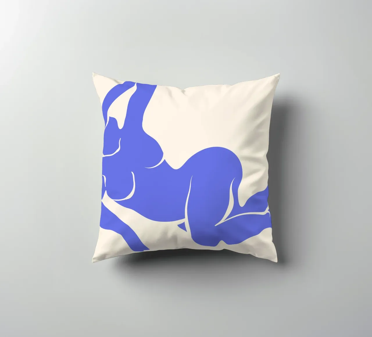 La Femme | Matisse-Inspired Abstract Art Print cuscino da PrintCessStudio