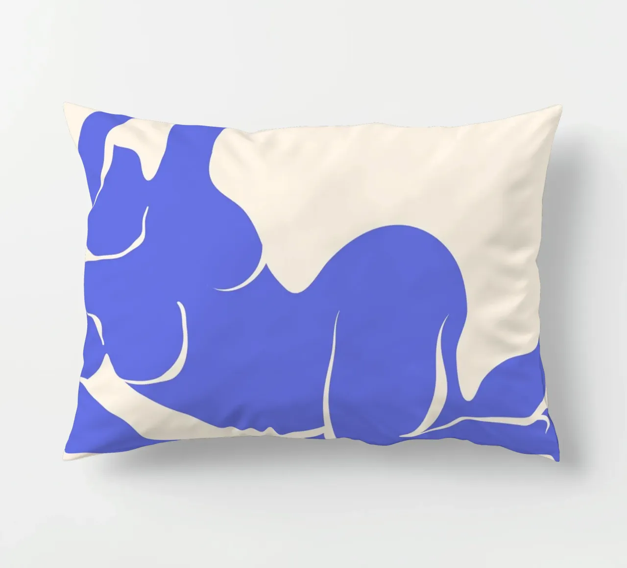 La Femme | Matisse-Inspired Abstract Art Print cuscino da PrintCessStudio