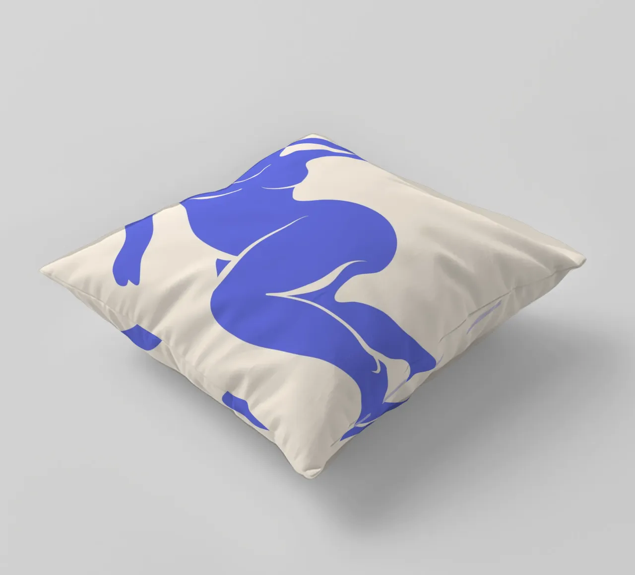 La Femme | Matisse-Inspired Abstract Art Print cuscino da PrintCessStudio