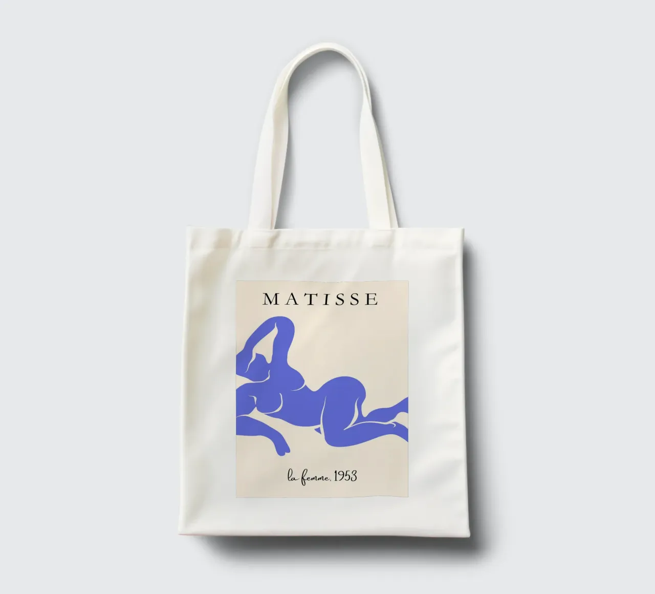 La Femme | Matisse-Inspired Abstract Art Print tote bag by PrintCessStudio