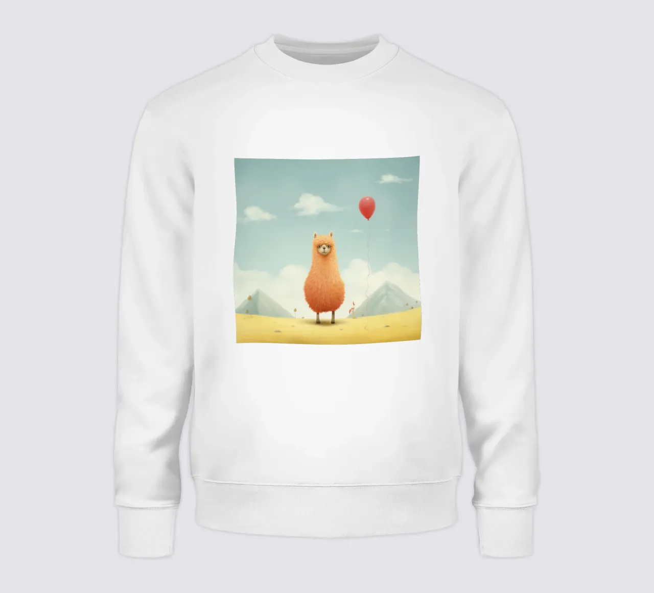 Alpaca minimale 1 felpa da Minimal Animal Art