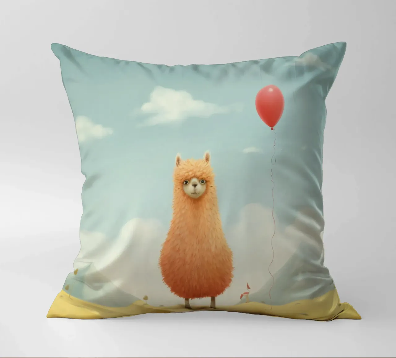 Alpaca minimale 1 cuscino da Minimal Animal Art