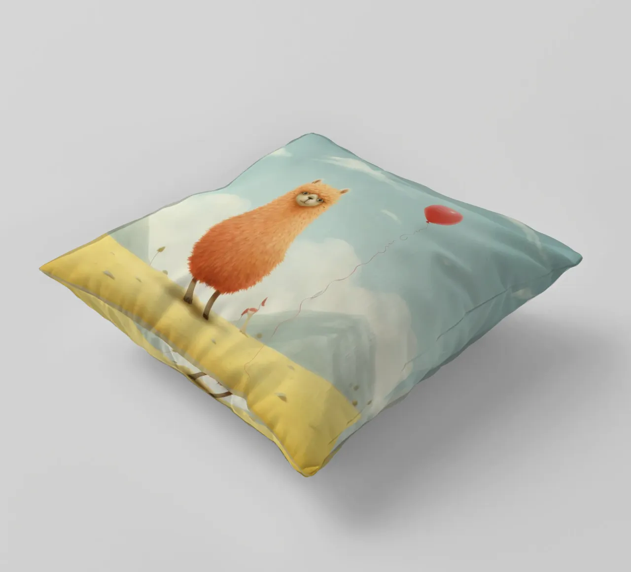 Alpaca minimale 1 cuscino da Minimal Animal Art