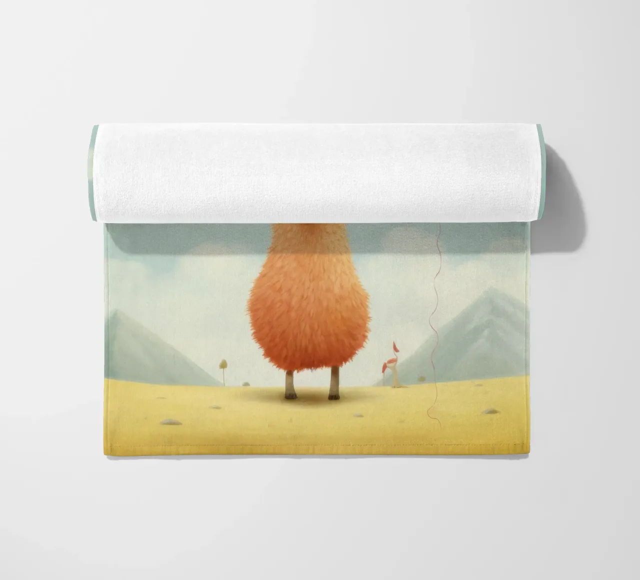 Alpaca minimale 1 telo mare da Minimal Animal Art