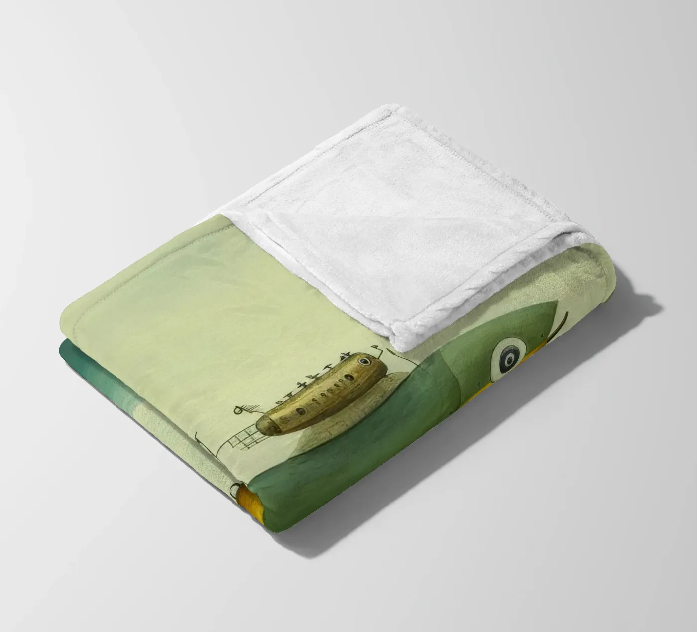 Acciuga minima coperta in pile da Minimal Animal Art