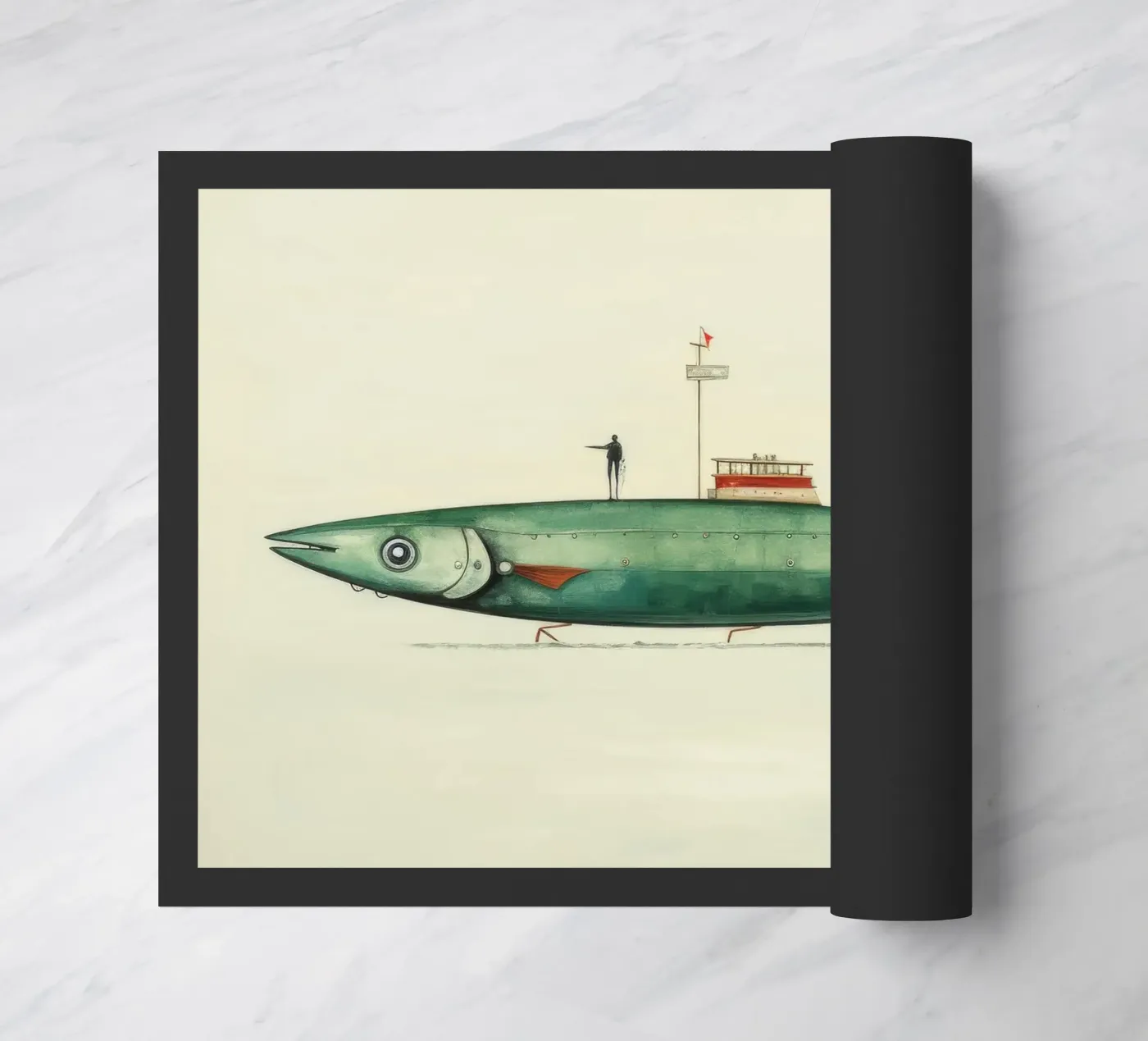 Minimal Anchovy zerbino da Minimal Animal Art