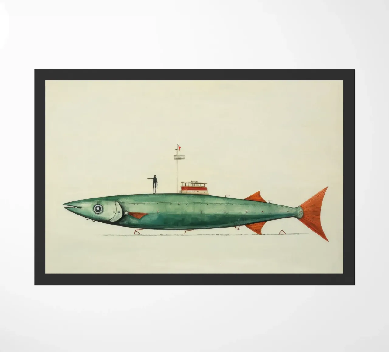 Acciuga minima 4 zerbino da Minimal Animal Art