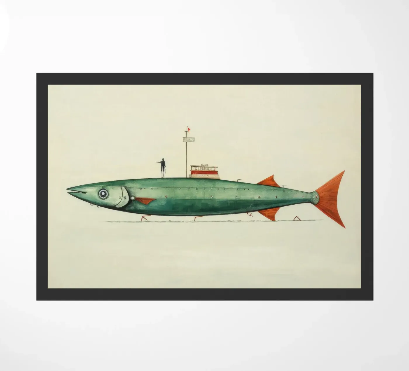 Minimal Anchovy zerbino da Minimal Animal Art