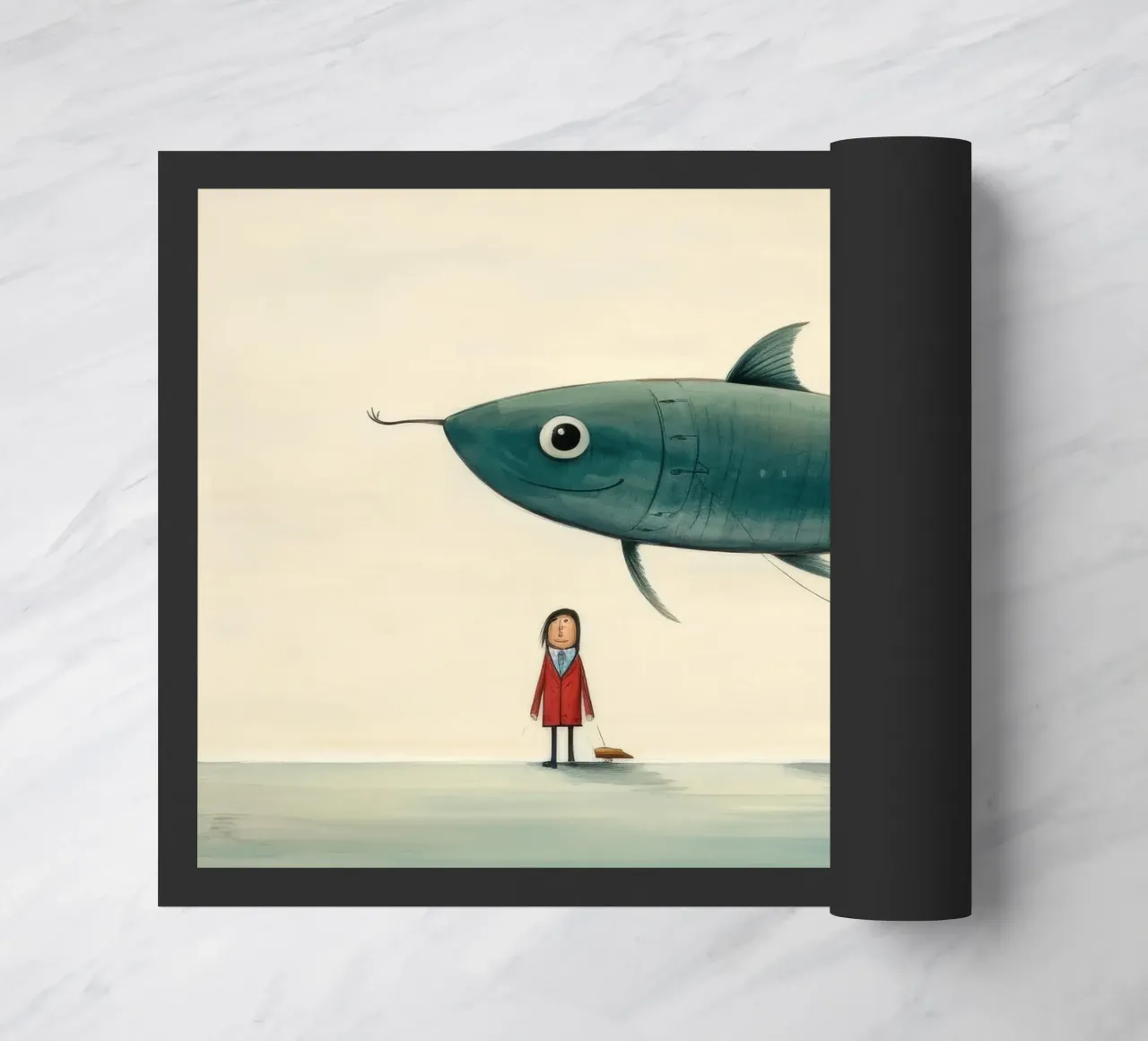 Acciuga minima 1 zerbino da Minimal Animal Art