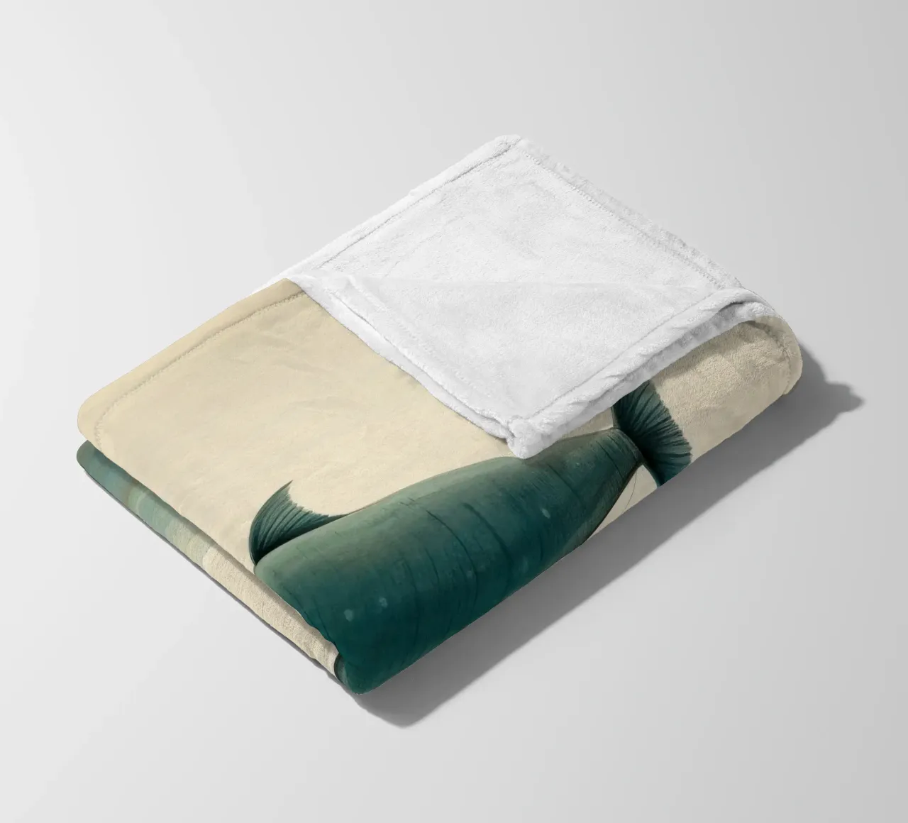 Acciuga minima 1 coperta in pile da Minimal Animal Art